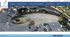 Desktop Screenshot of peche63.com